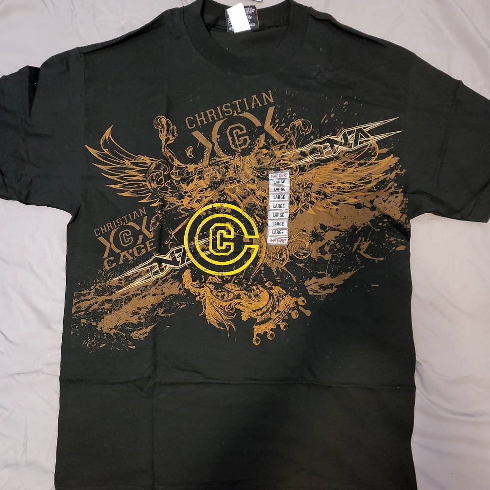 Tna Cristian cage men's tshirt Size L